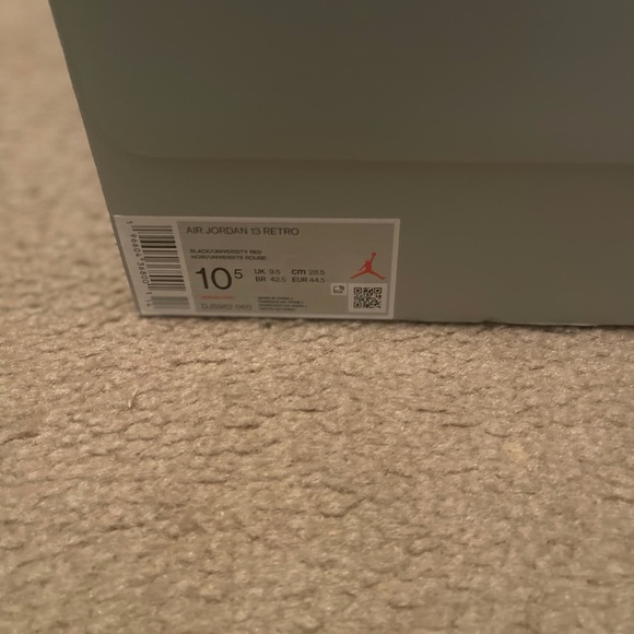 Men’s Jordan 13 Black Flint size 10.5 - Picture 5 of 9